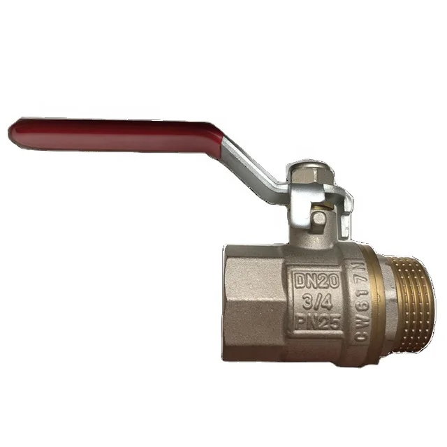 S1171 05 full flow ball valve ball valve dn20 CE brass forged ball valve