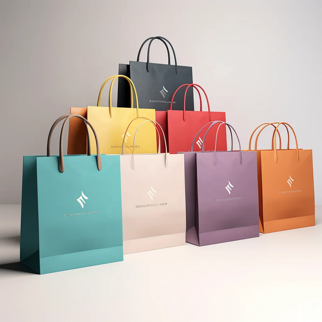 huahao custom logo luxury plain grey happy birthday paper bag jewelry white boy birth with logo