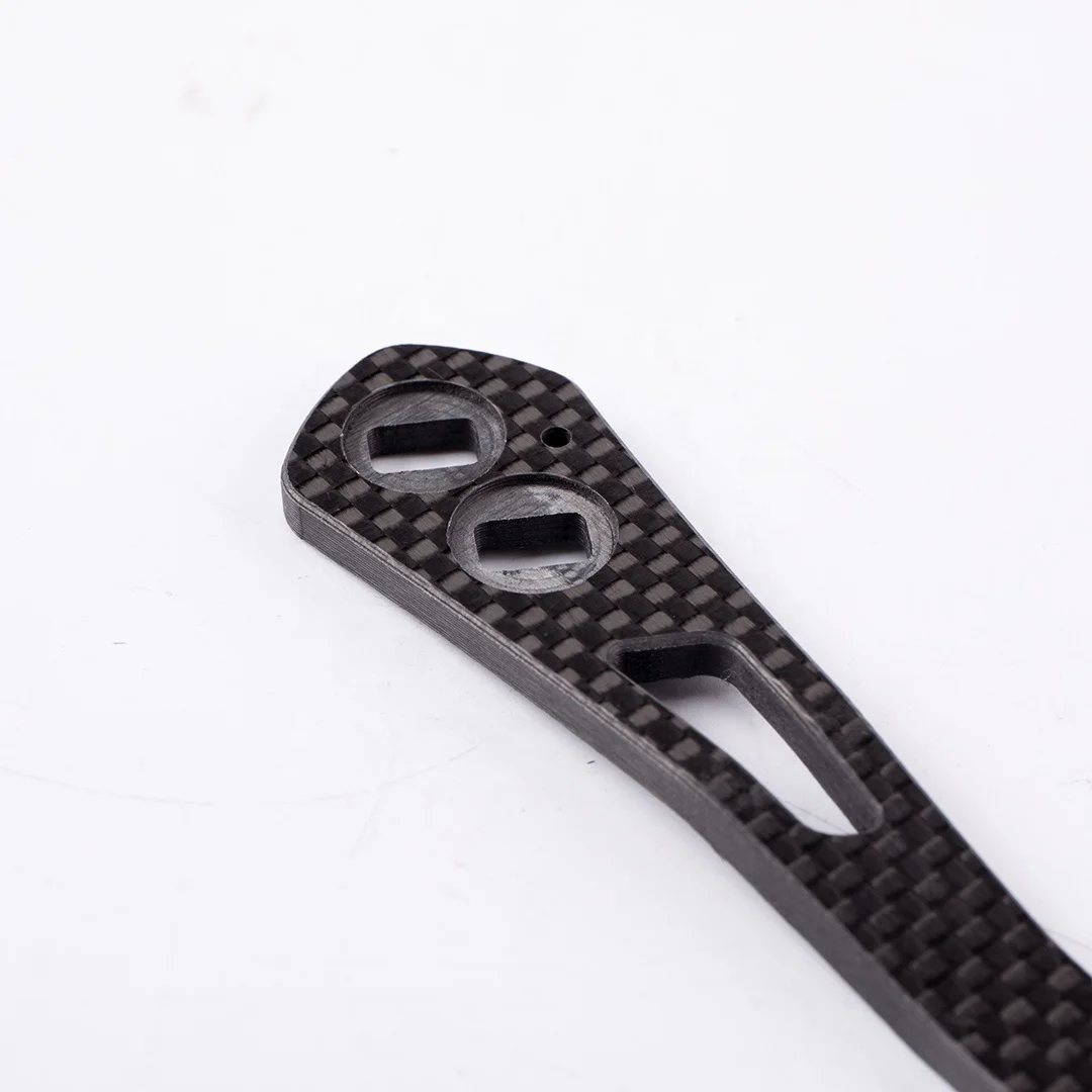 Specialized high precision corrosion resistance carbon fiber CNC cutting parts sheet