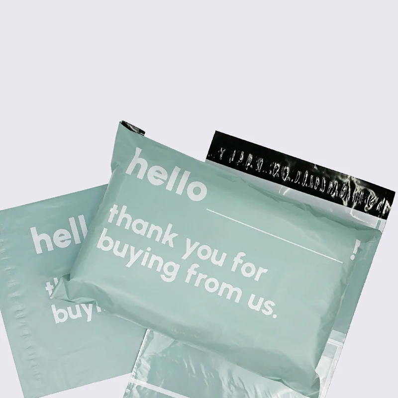 Изготовленный на заказ водонепроницаемый поли самоклеящийся почтовый мешок нескольких цветов Курьерский для одежды экологически чистый