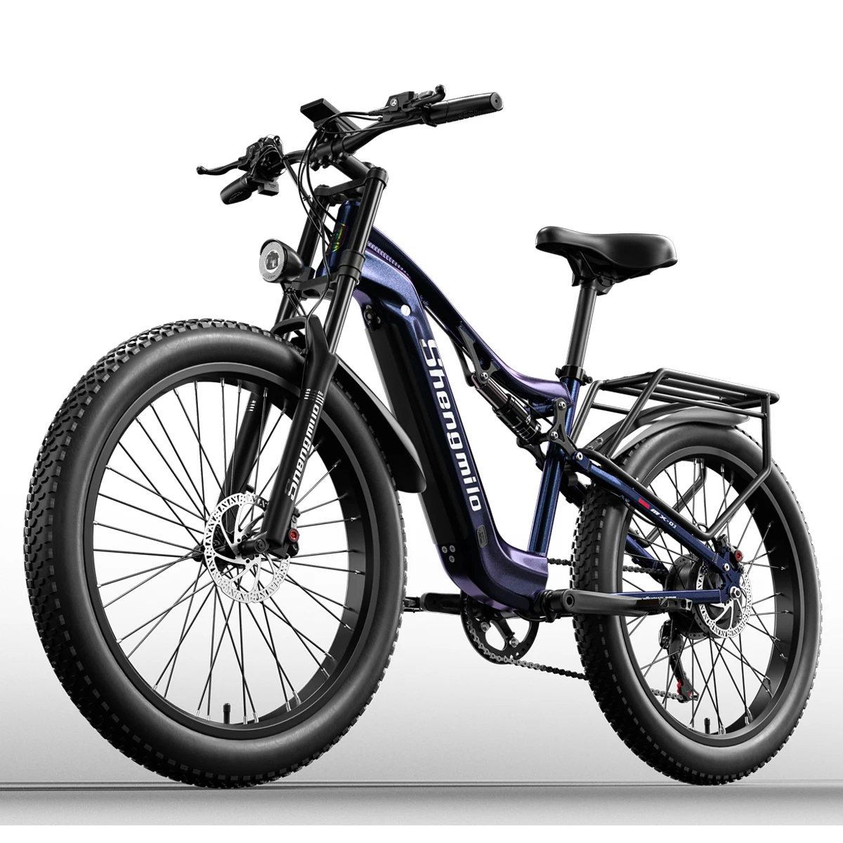 SHENGMILO MX03 FULL SUSPENSION E-BIKE 48V 17.5AH 90KM electric bike
