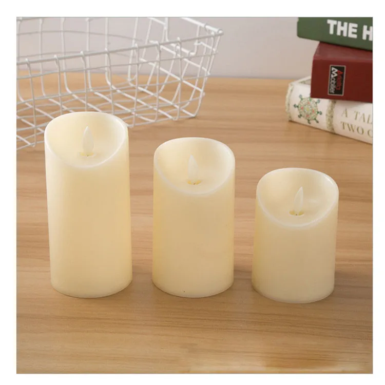 Simulation Flame Smokeless Flameless LED Candle LED Lamps Battery Powered By Mobile Tea Lights Lighting Home