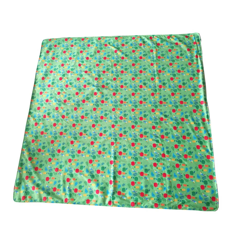 
Washable Printed PUL Reusable High Chair Floor Mat Protector Waterproof Splat Mat 