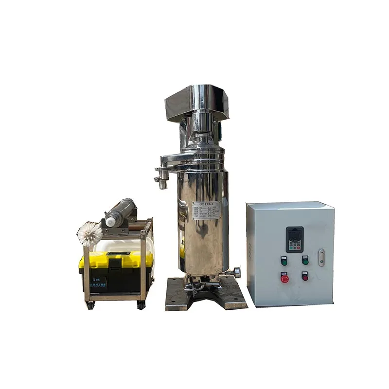 Virgin Coconut Oil Extraction Separate Tubular Centrifuge Machine VCO Separating by Centrifuge Processing