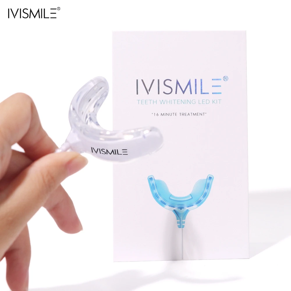 2022 Home Professional Portable Usb Connected Uv Dental Teeth Whitening Kit with Led Light and Gels
