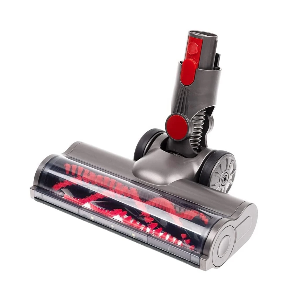Turbine Brush Head for Dysons V7 V8 V10 V11 V15 Vacuum Cleaner Floor Attachment with LED Headlights