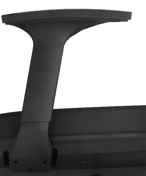Modern design Wholesale office 2D adjustable high quality black PP chair armrests