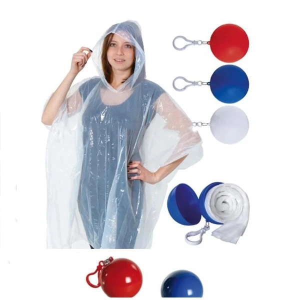Waterproof Cheap PE Adult Men Transparent Custom Plastic Raincoat Disposable rain Poncho