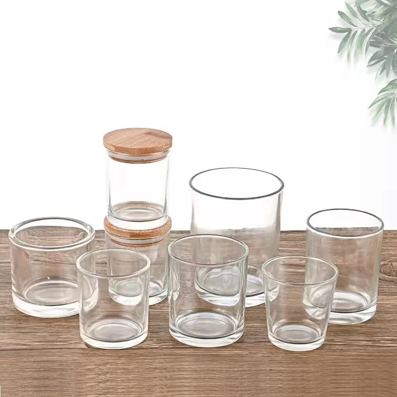 14oz Custom 3 Wick Soy Wax Vessel Matte Black Empty Frosted White Glass Candle Jars 16oz Candle Making Jar With Lid