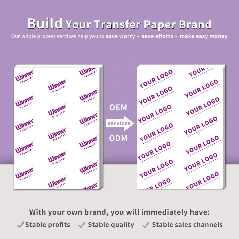 Pack of 100 Sheets No Bake paper sheets A4 Size compatible printers water transfer paper for Glass