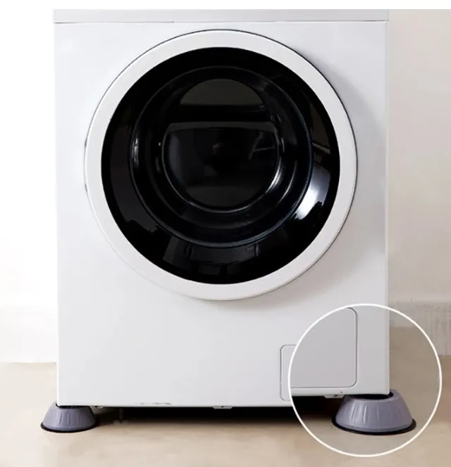 4x Washing Machine Feet Pads  washing machine anti vibration pads Furniture Lifting Dampers Stand