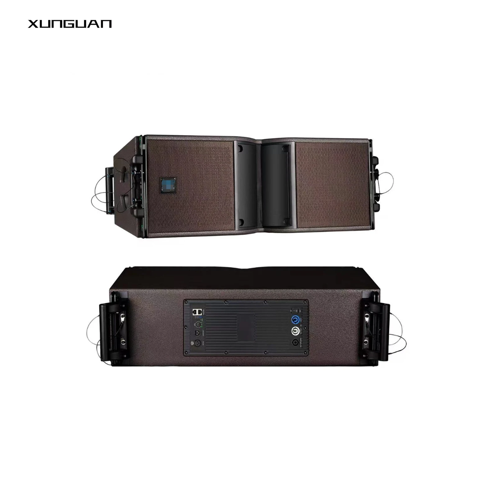 Acoustic KARA208P High Quality Active Dual 8 Inch Line Array Speaker For Church Sound System Equipment DJ Bar KTV