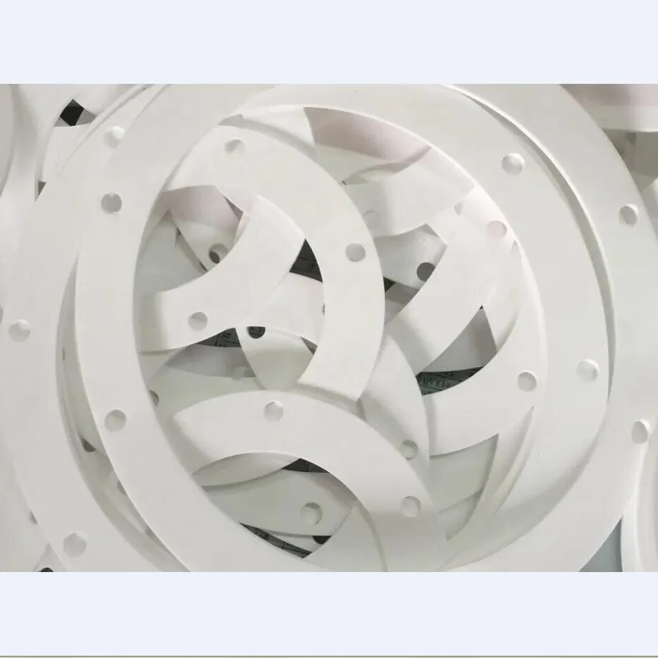 PTFE Flat Washers Ring Customized Flat Plastic Shim Envelope Tape Ring Roll Washer Sheet PTFE Gasket
