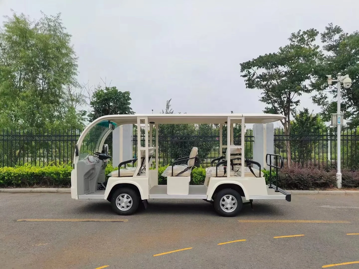 customization  seats electric sightseeing bus high quality with top level ev  kits