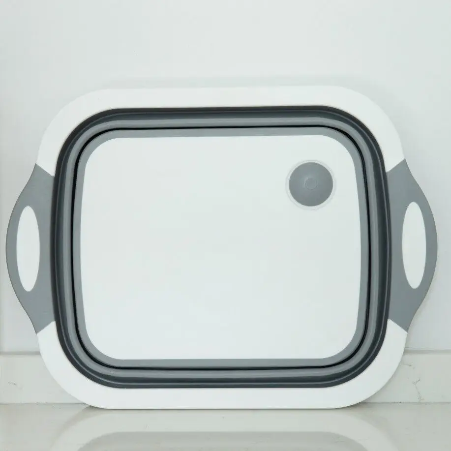 3 in 1 Foldable Cutting Board Collapsible Colander Set Cutting Boards For Kitchen Chopping Board