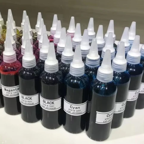Edible inkjet ink suitable for multiple digital printing machines with bright colors and smooth ink output