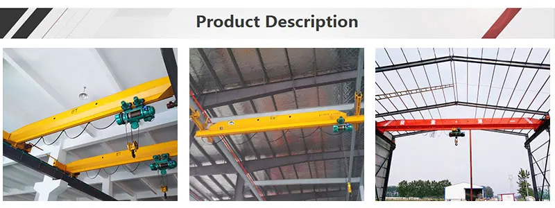 Hot sale LDA model 20 ton 25 ton 30 ton Underslung box shape single girder EOT overhead crane for workshop