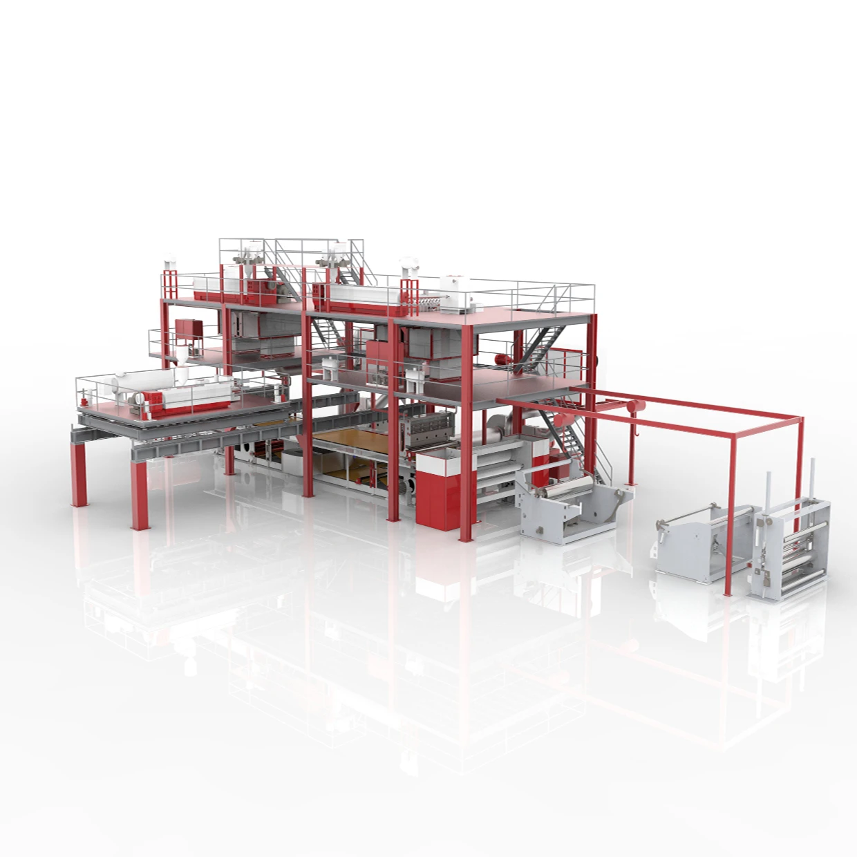 HOT SALE 2400mm SMS model nonwoven fabric making machine / nonwoven making machine