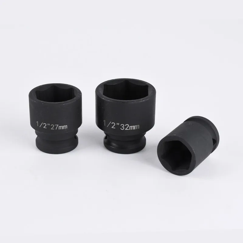 1/2 standard industrial grade pneumatic electric wrench external hexagonal short socket 8-46MM