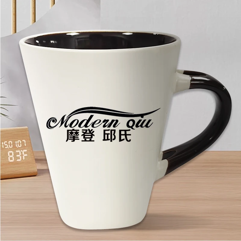 ModernQiu оптовая продажа 320 мл/11 унций керамическая кофейная кружка с индивидуальным логотипом сублимационная чайная рекламные подарки для домашнего использования