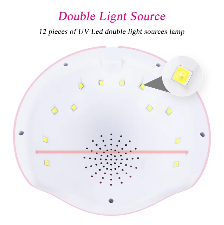 
2020 Fast delivery gel Polish 36W Quick-drying with fan sunuv uv led light lamp nail dryer 