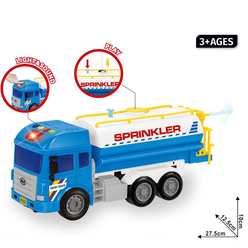 Wholesale School Bus Children Model City Sprinkler Toys