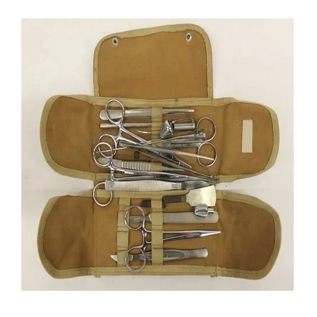 Personal Size Military Surgical Kit With Multipurpose Surgical Scissors And Forceps