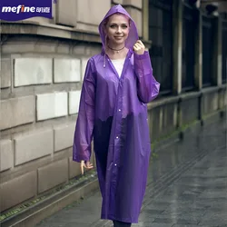 Sale Well Trending 2020 Various Women Plastic Raincoat Motorcycle Waterproof EVA Long Raincoat Waterproof With Hood