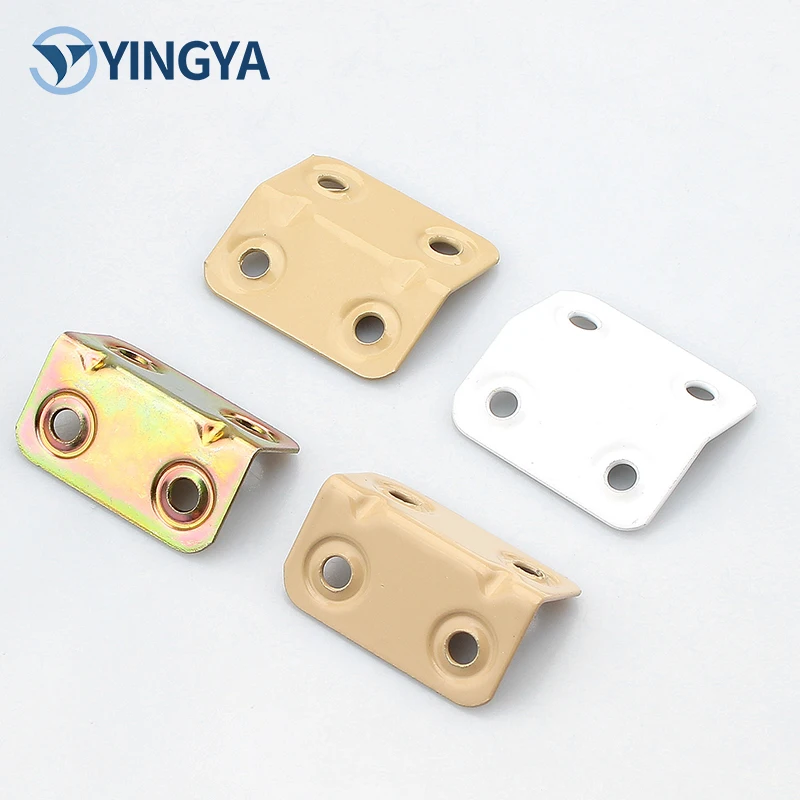Factory Price 90 Degree Right Angle Anchor L-Shaped Corner Code Metal Bracket Furniture Cabinet Connectors Shelf Supports Fixed