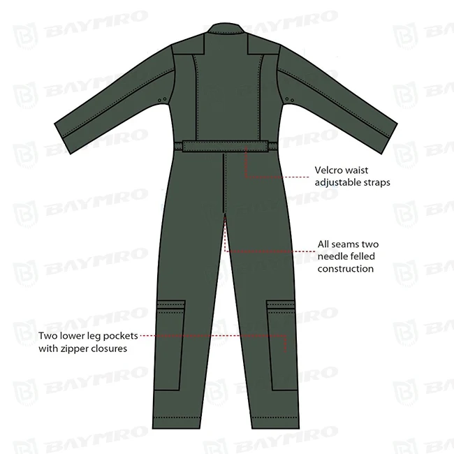 Nomex г/кв. М изготовленный огнестойкий Летающий костюм пилот комбинезон