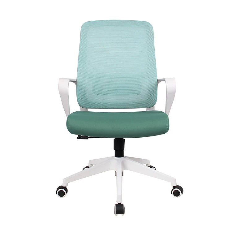 Modern Design Staff Ergonomic Swivel Mid Back Mesh Office Chairs Work Boss Computer Desk Chair