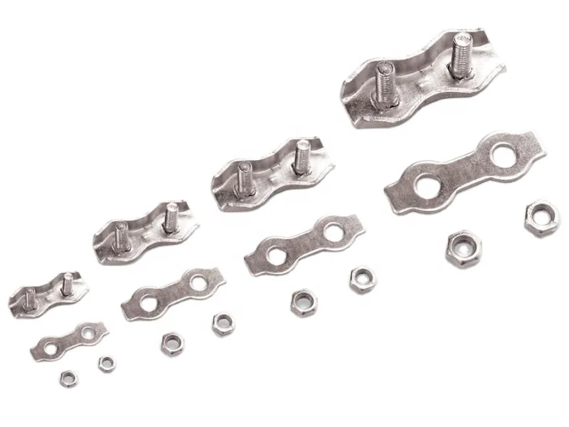 Hot Sales Stainless Steel Simplex/duplex wire rope clamp/wire rope clip for wire rope