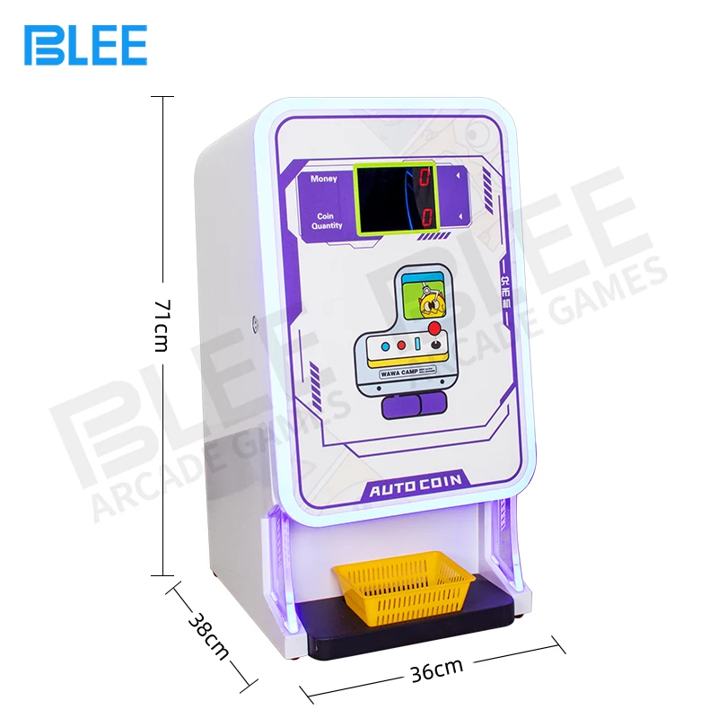 automatic Convenient Token Coin Change Exchange Machine for Arcade & Vending Businesses