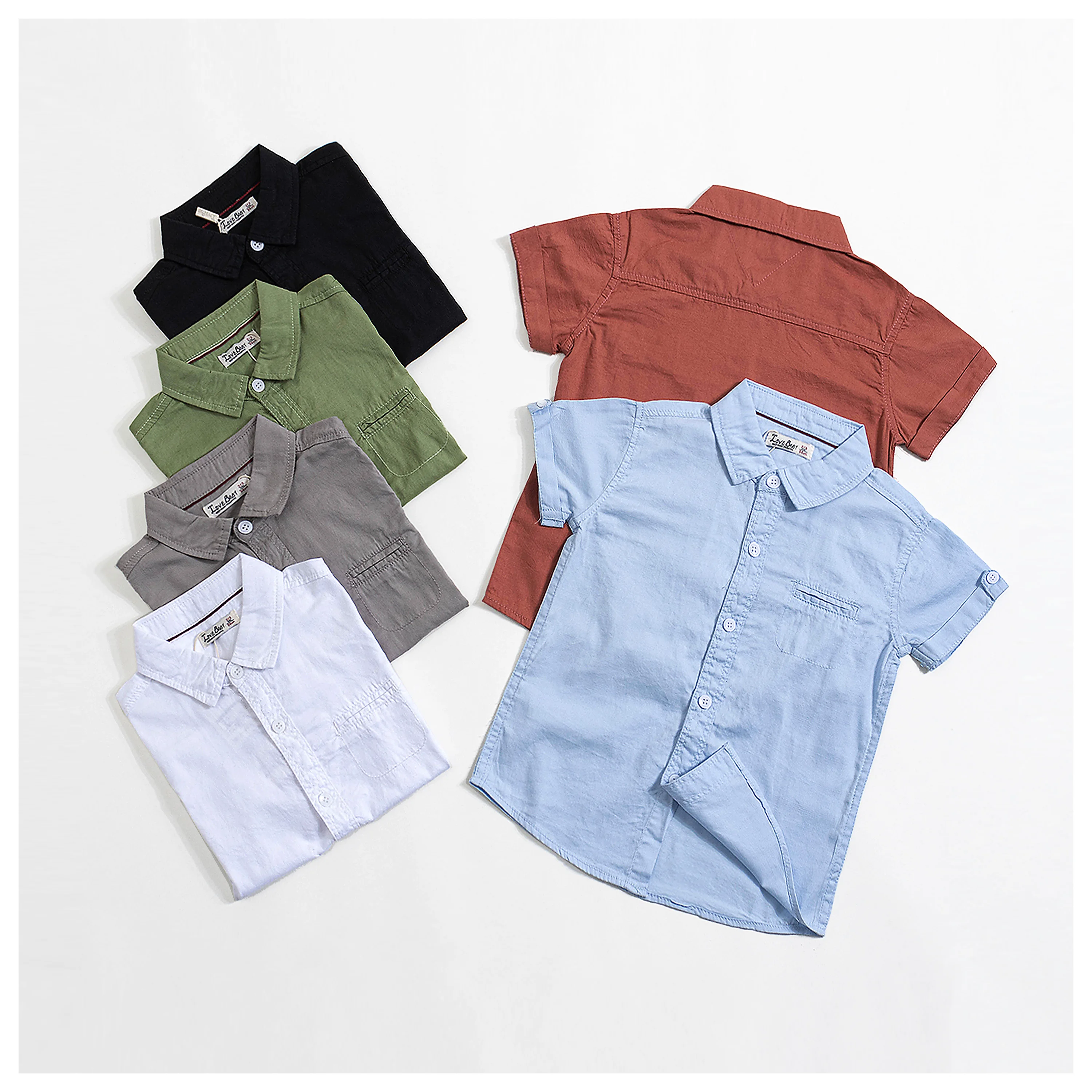 Children Clothes Boys 13 Year Shirt 100% Cotton Casual Kids Shirt 7 Year Old For Boy