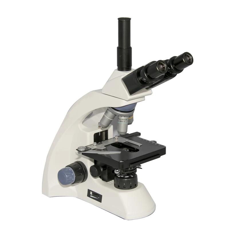 
Trinocular Microscope - MRP-161T Veterinary LED Optical Laboratory Microscope with Achromatic System 