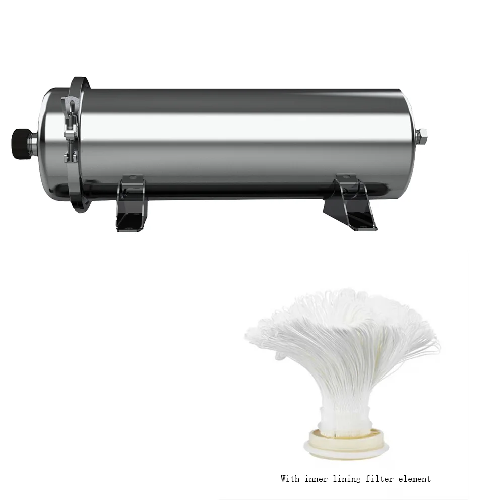 8000L whole house PVDF uf stainless steel SS underground drinking mineral water filter for home appliance