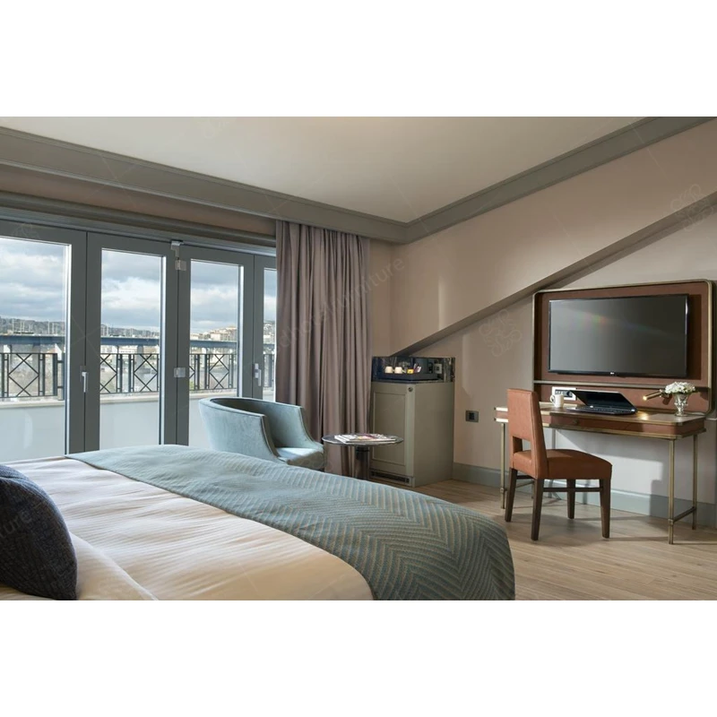 
Foshan Luxury 5 Star Hotel Furniture Custom Made Hotel Bedroom Set For Sale 