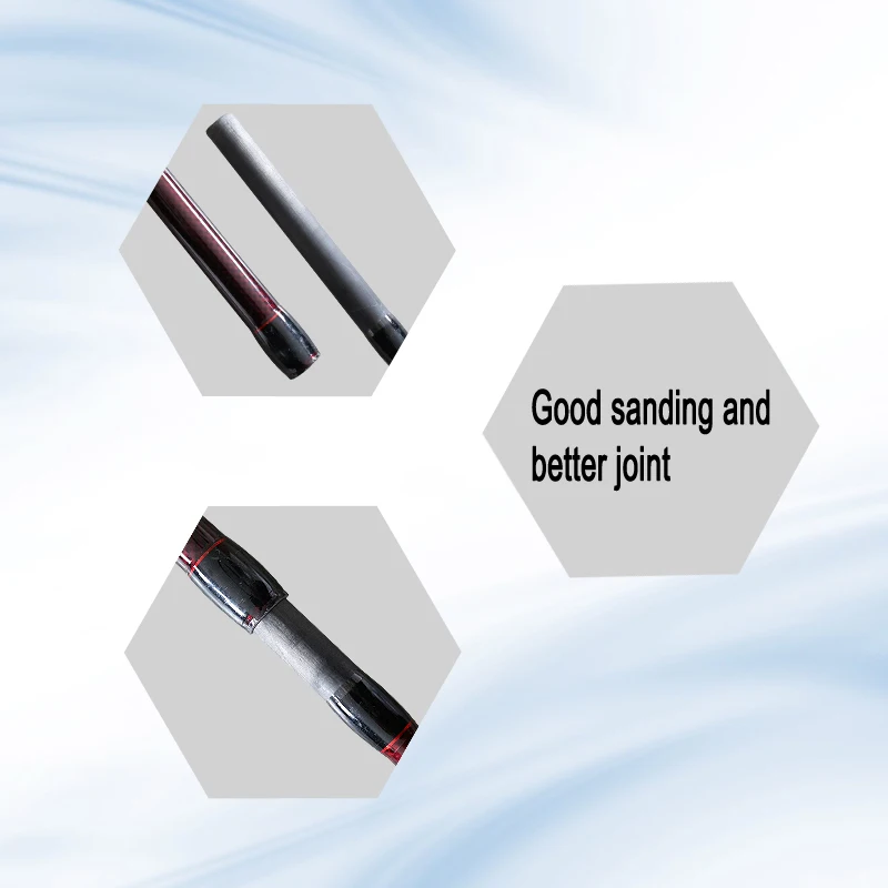 Customized 3.3m 3-section Carbon Fiber Carp Fishing Rod