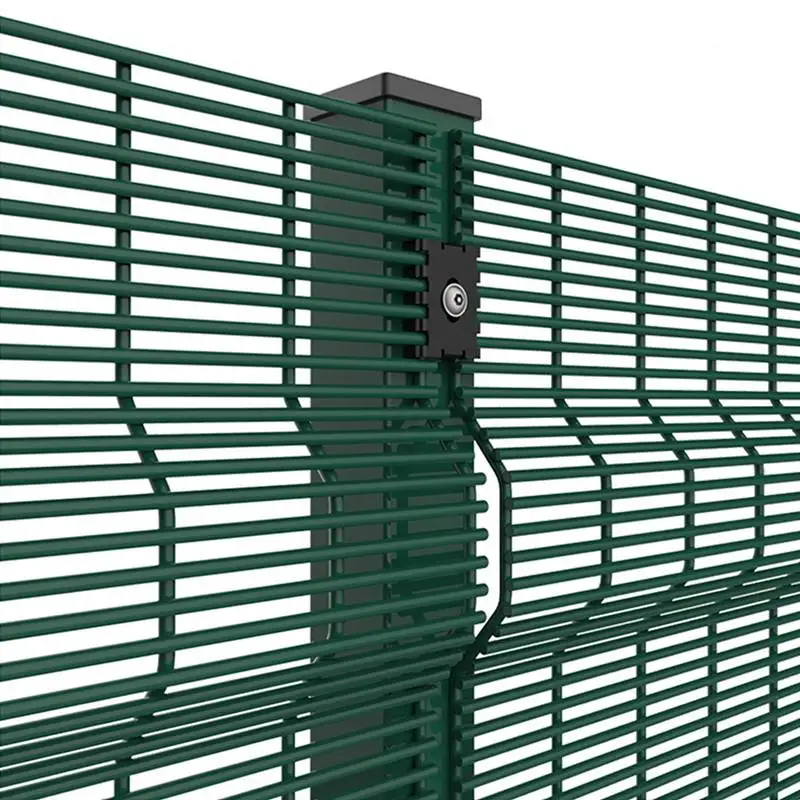 High Quality PVC Coated Galvanized 358 Clear View Anti-Climb Security Fence Heat Treated Wood for Sport Fencing
