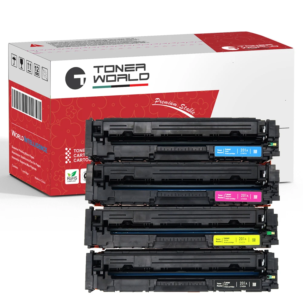 Color Toner Cartridge 201A 207A 206A 414A 416A 824A 305A 216A 415A Compatible for HP Alibaba Supplier Wholesale