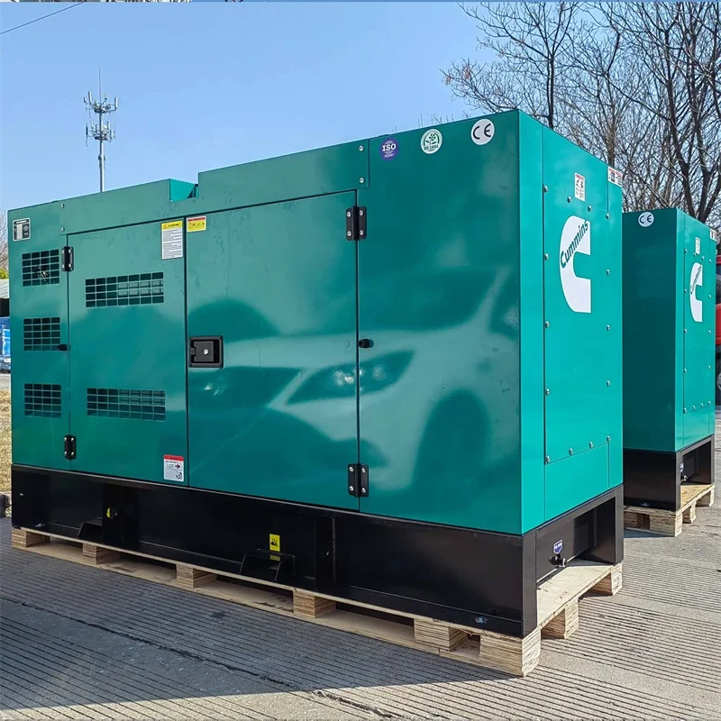 silent Cummins engine 4BTA3.9-G2 50 kw electric genset soundproof silent generator 50kw