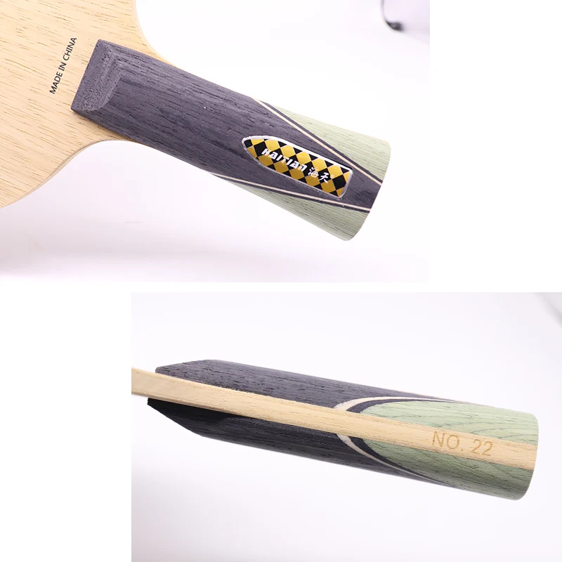  Haitian 5 ply pure wood table tennis racket pingpong blade