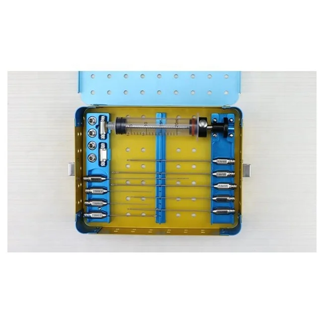 Facial Fat Filling Transplantation Cannula Lipo Fat Transfer Liposuction Set CE ISO Approved