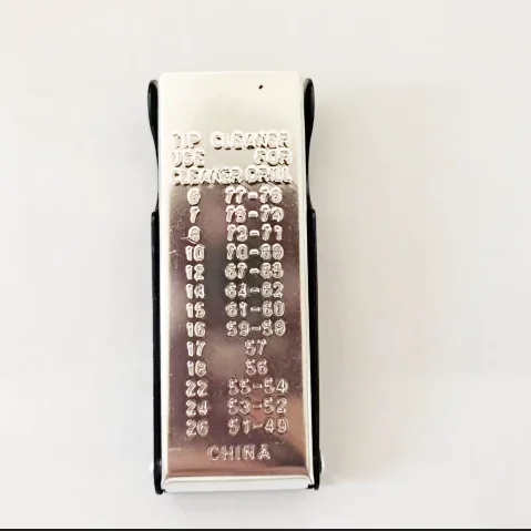 13Pcs in 1 Set Stainless Steel Needle Aluminum Alloy Case Welding Torch Nozzle Tip Cleaner Set