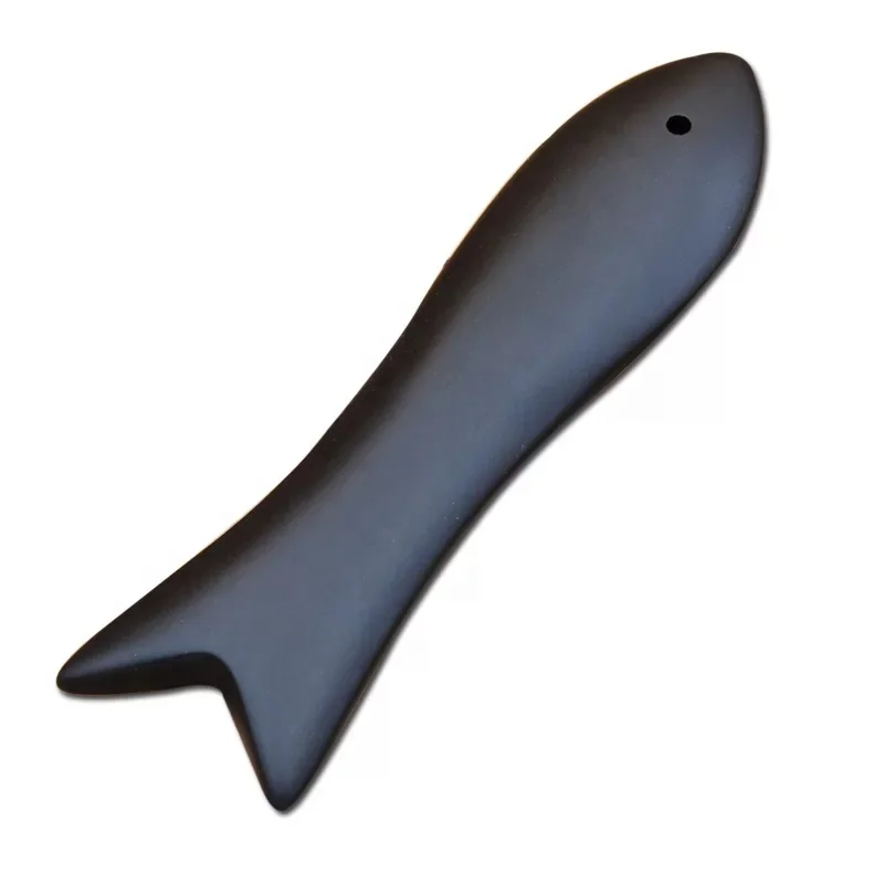 2020 amazon best selling  bian stone  guasha tools  fish shape massager