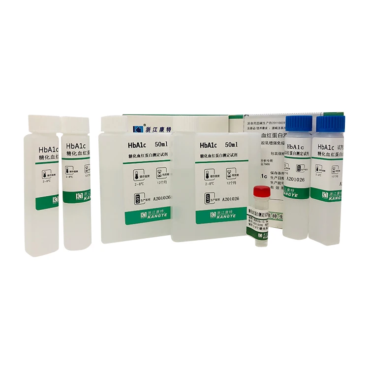 
New Type Latex-enhanced immunoturbidimetry chemical reagents Immunoassay System HBA1C reagent test kit 