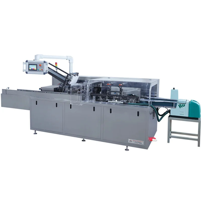 New arrived box packing machine high standard KXZ-130B gloves cartoning machine