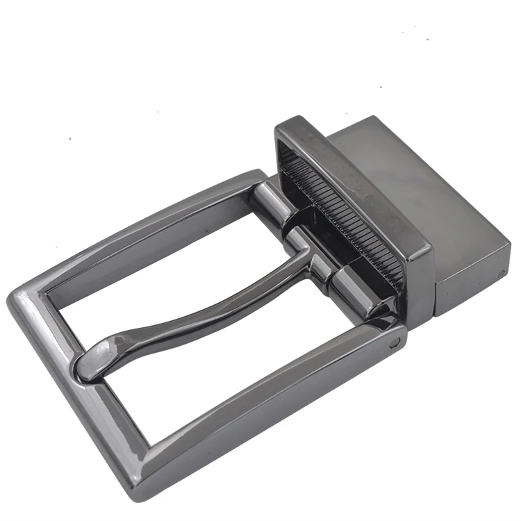 Custom Alloy Logo Metal Belt Buckles for Men 35mm Zinc Seasonal Promotion Engraved and Printed Logo Pin Style