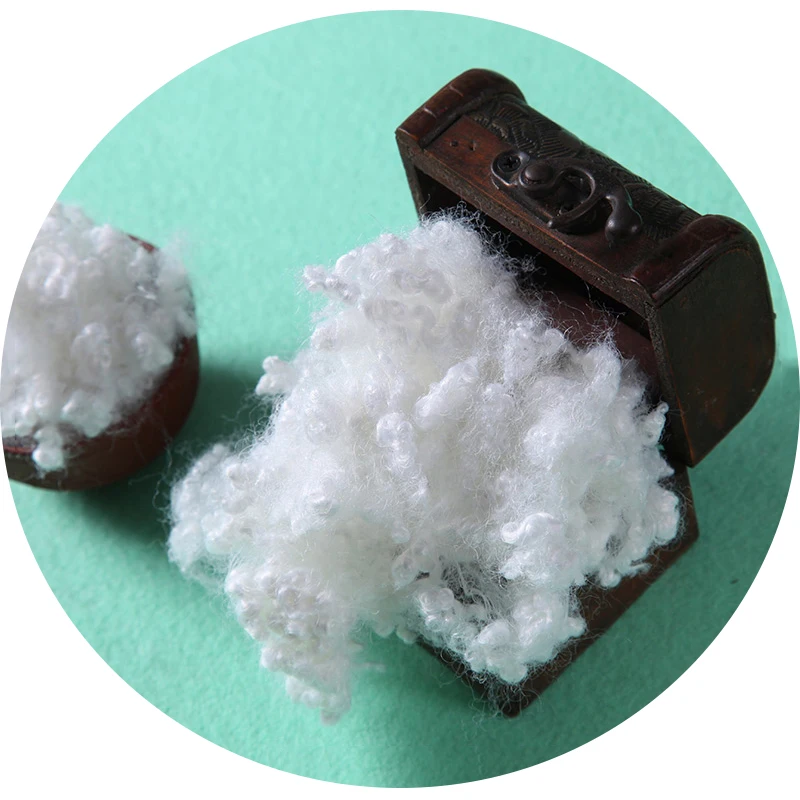 7dx32mm silicon polyester staple virgin fiber