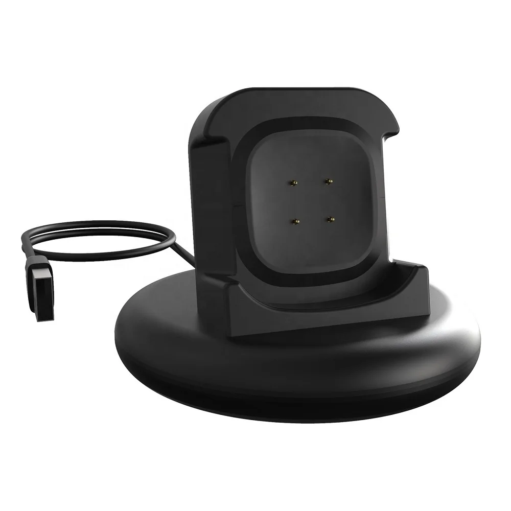  Настольная зарядная док-станция для умных часов с USB-кабелем зарядного устройства Fitbit Versa 3